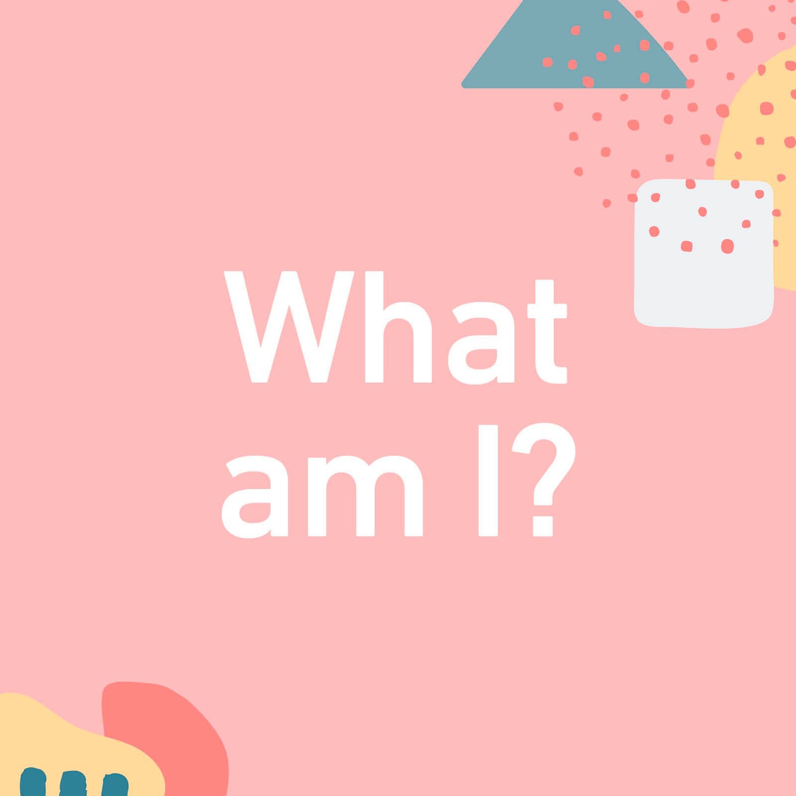 "What am I?" riddles