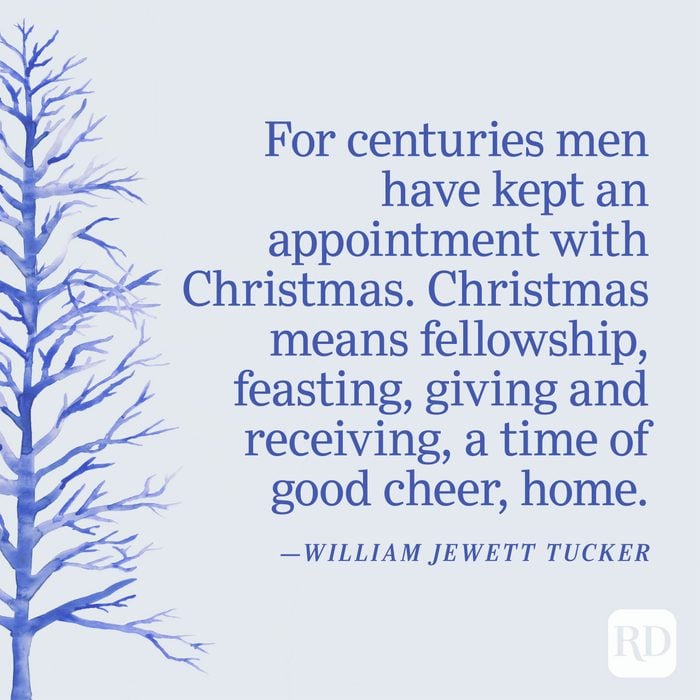 William Jewett Tucker Christmas Warmth Quotes