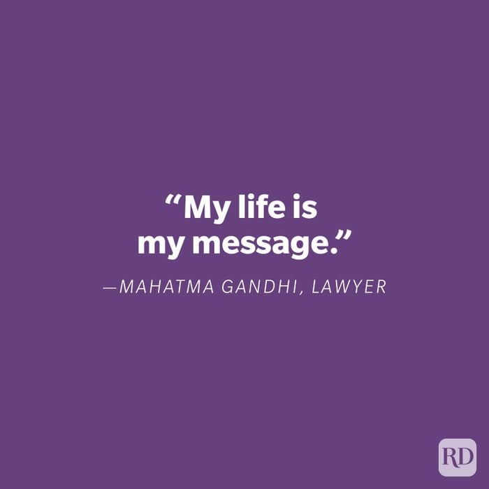 Gandhi My Life Quote