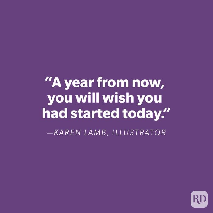 Karen Lamb A Year From Now Quote