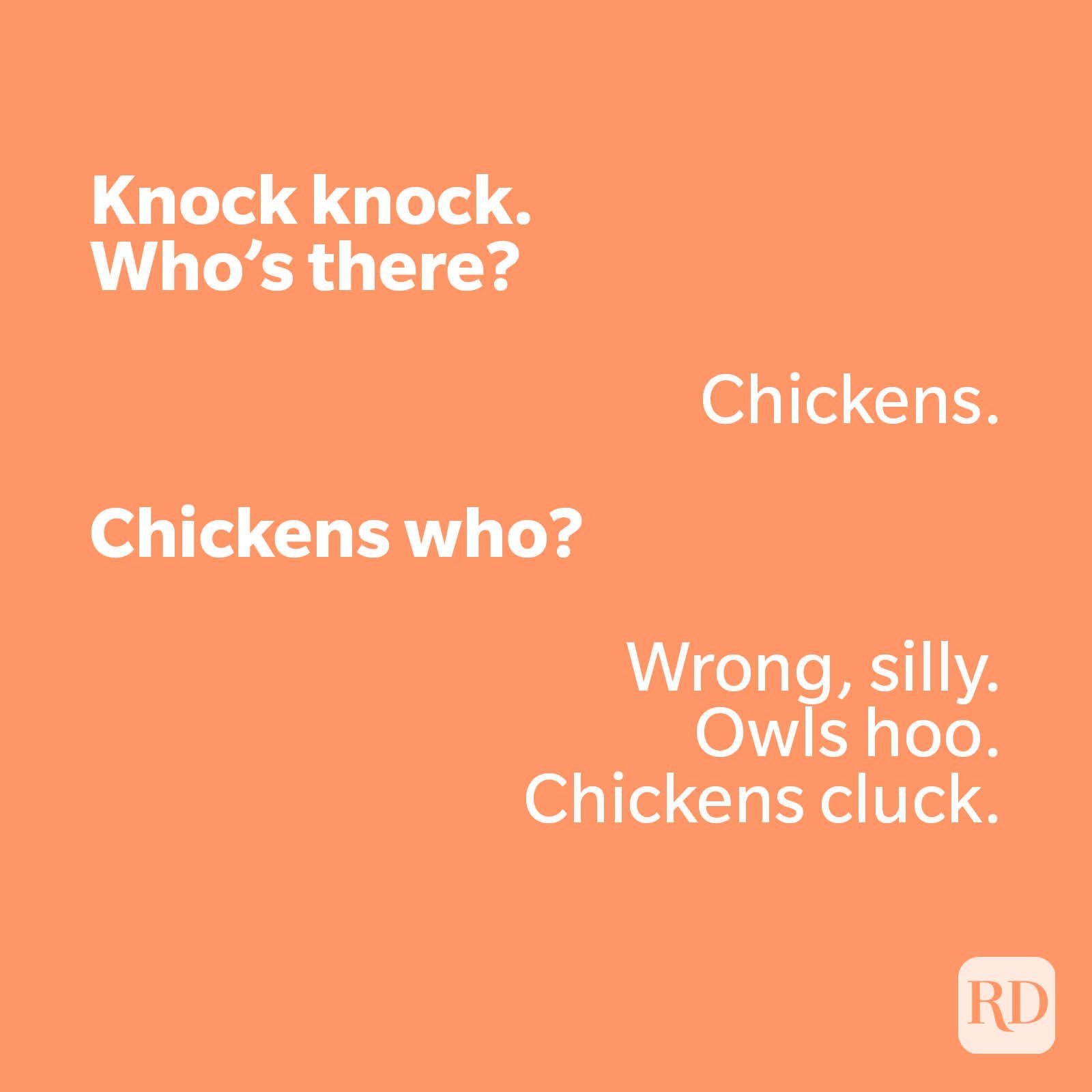 50 Best Knock-Knock Jokes For Kids | Reader'S Digest