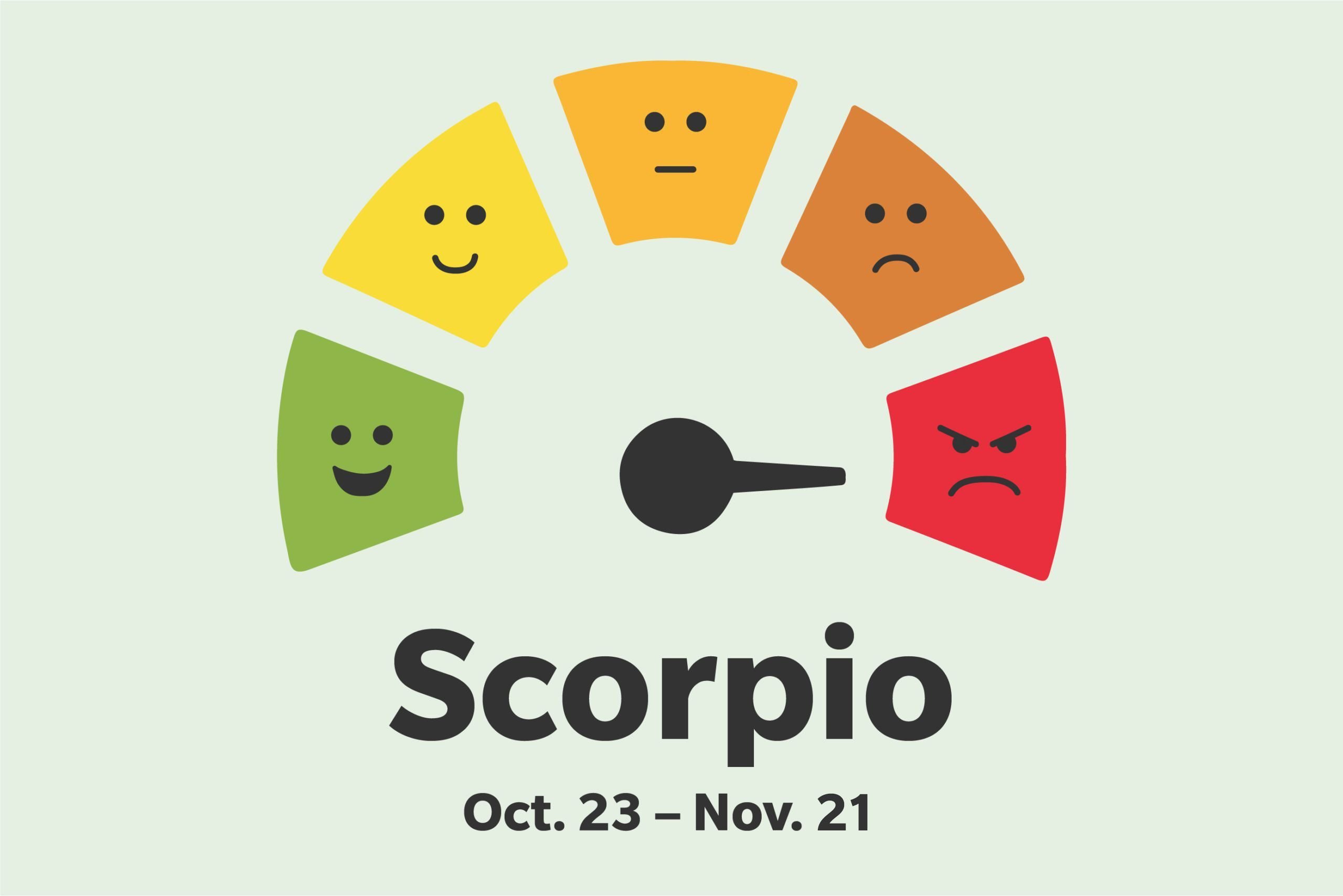 Scorpio (October 23–November 21)