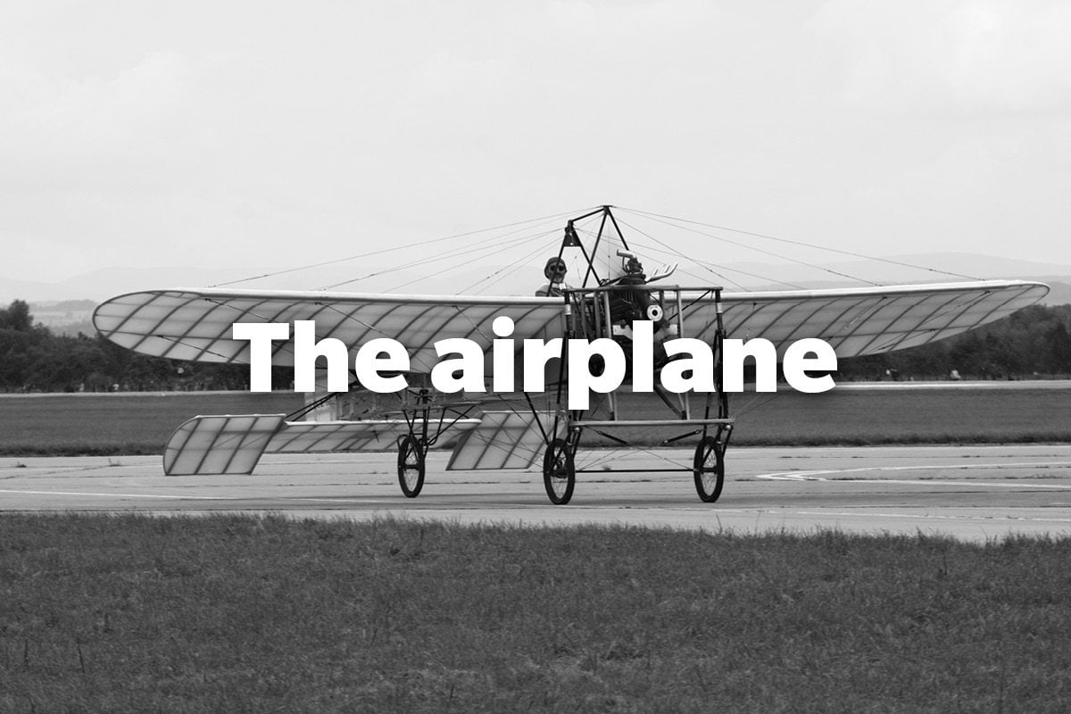 The airplane