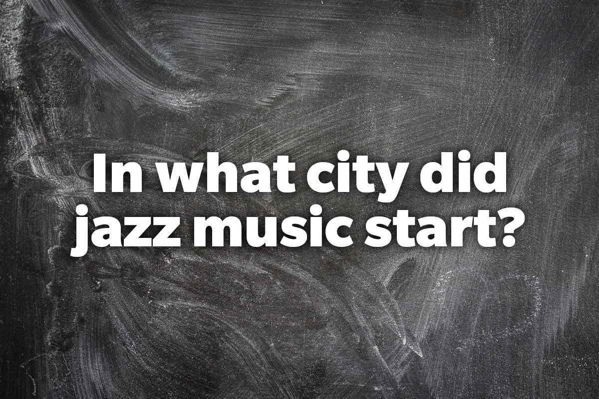 In what city did jazz music start?