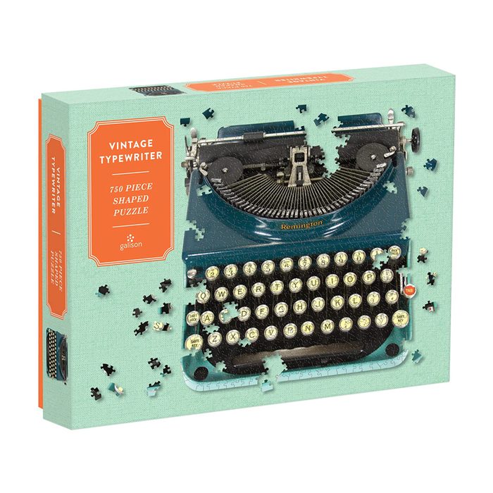 Galison Vintage Typewriter Jigsaw Puzzle