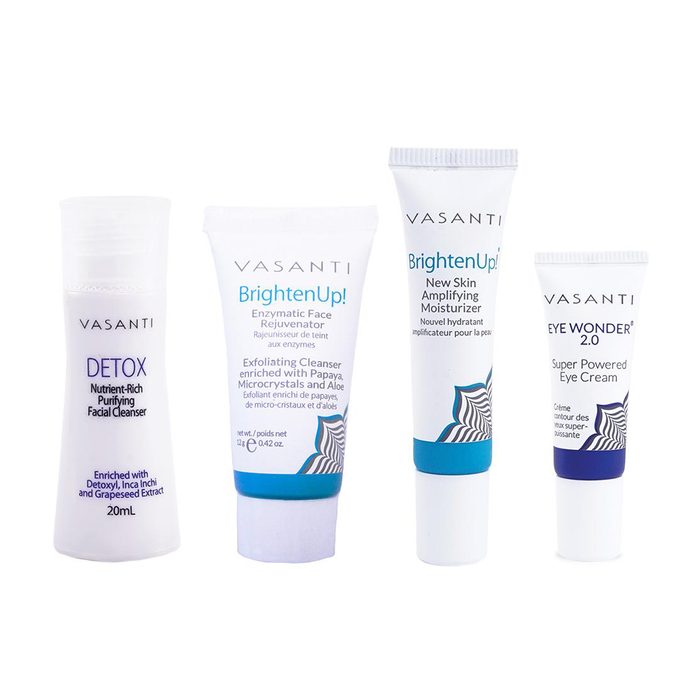 Vasanti 4-Step Skincare Travel Kit