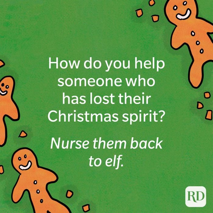 How do you help someone who has lost their Christmas spirit?