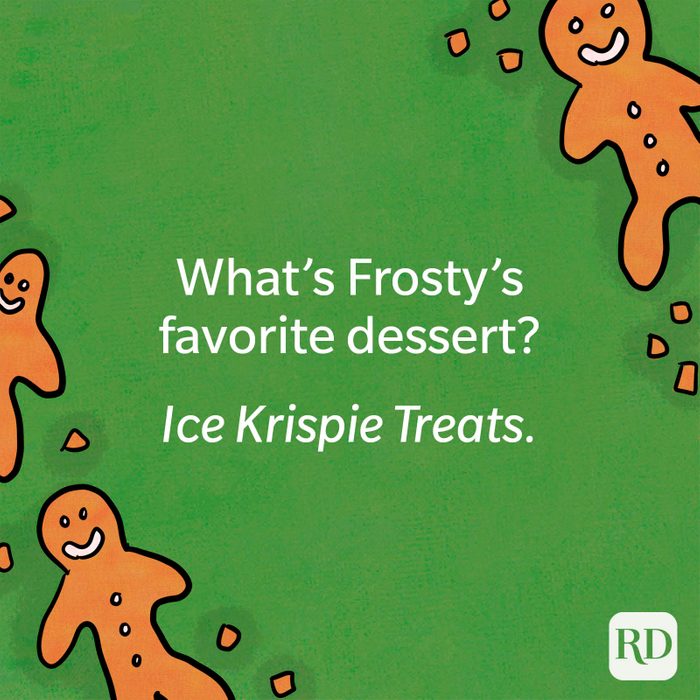 What's Frosty's favorite dessert?
