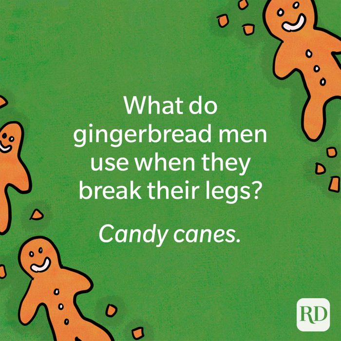 What do gingerbread men use when they break their legs?