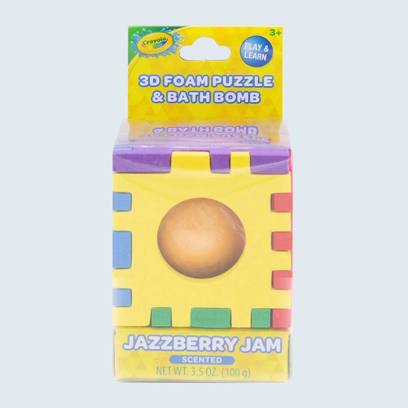 Crayola 3D Foam Puzzle and Bath Bomb