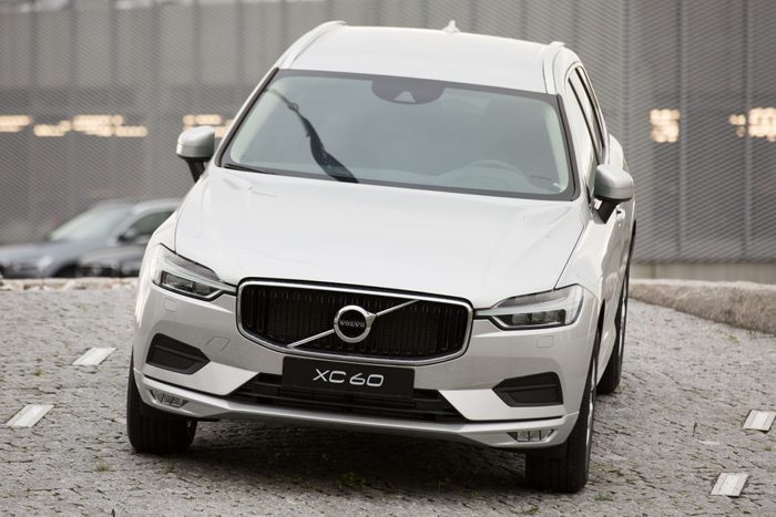 Volvo XC60 seen parked near the Headquarters of Volvo Car...