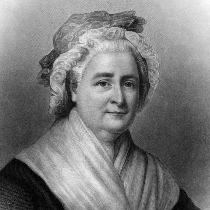 Portrait Of Martha Washington