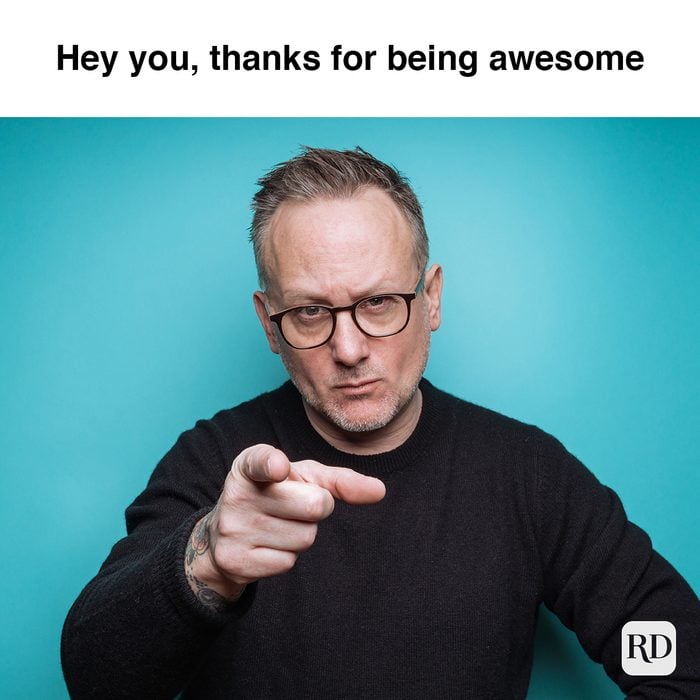 Hey You Thanks For Being Awesome 