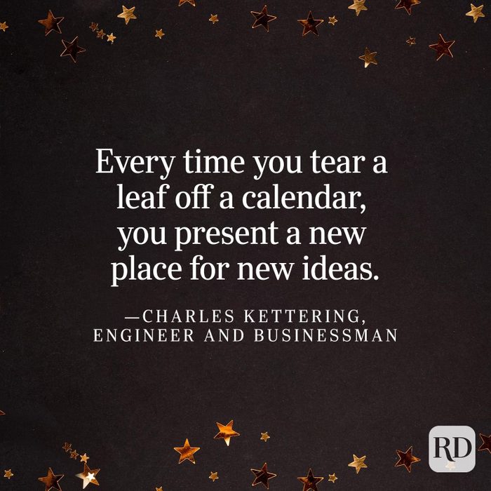 Charles Kettering New Year Quote