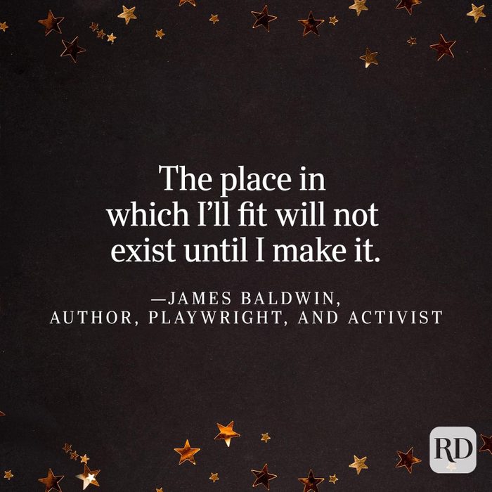 James Baldwin New Year Quote