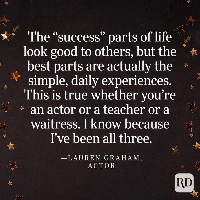 Lauren Graham New Year Quote