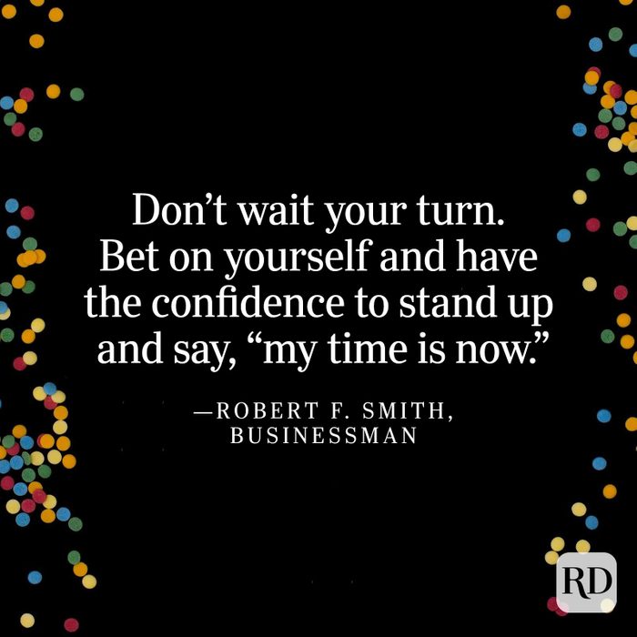 Robert F Smith New Year Quote