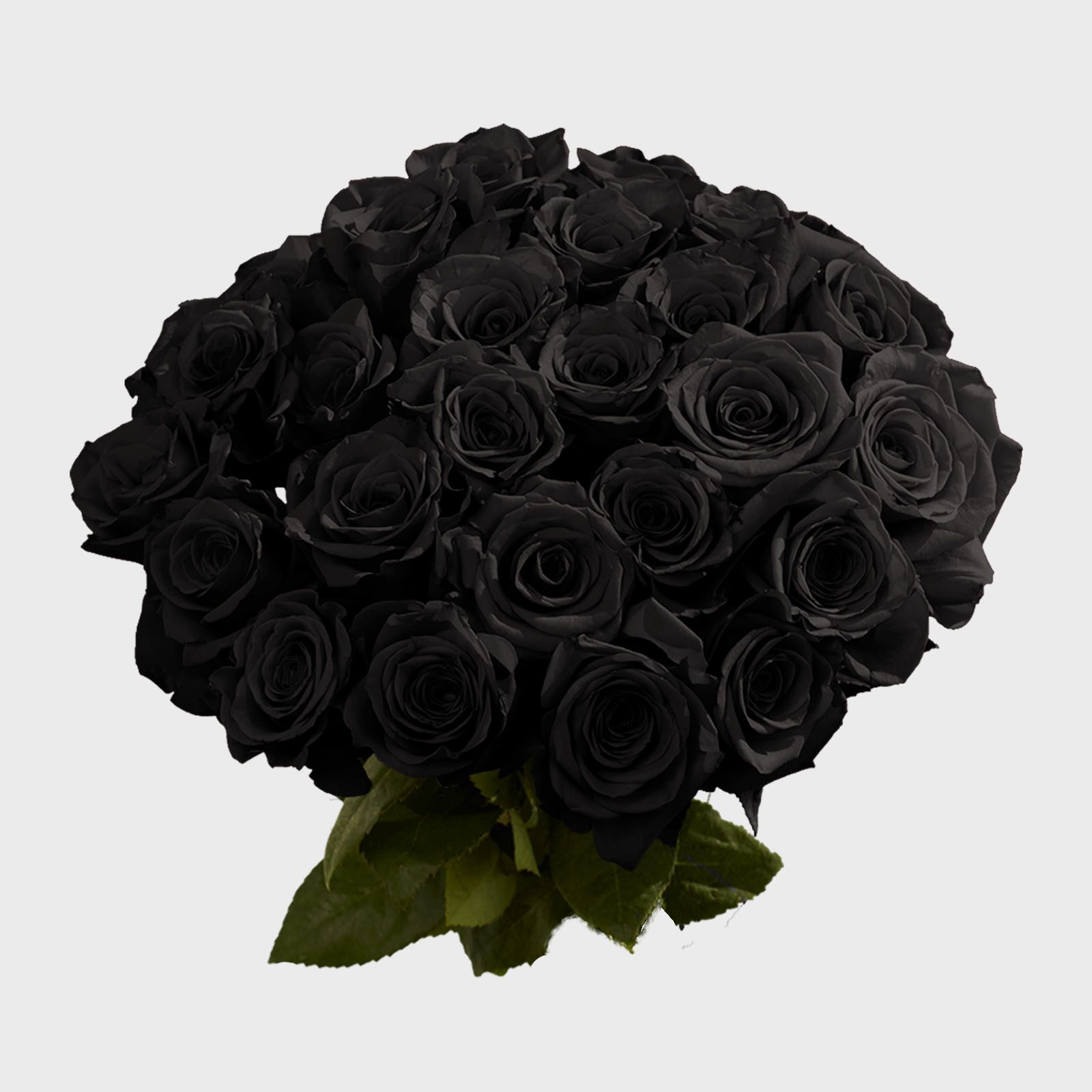 0 Black Rose Bouquet Via Globalrose Ecomm