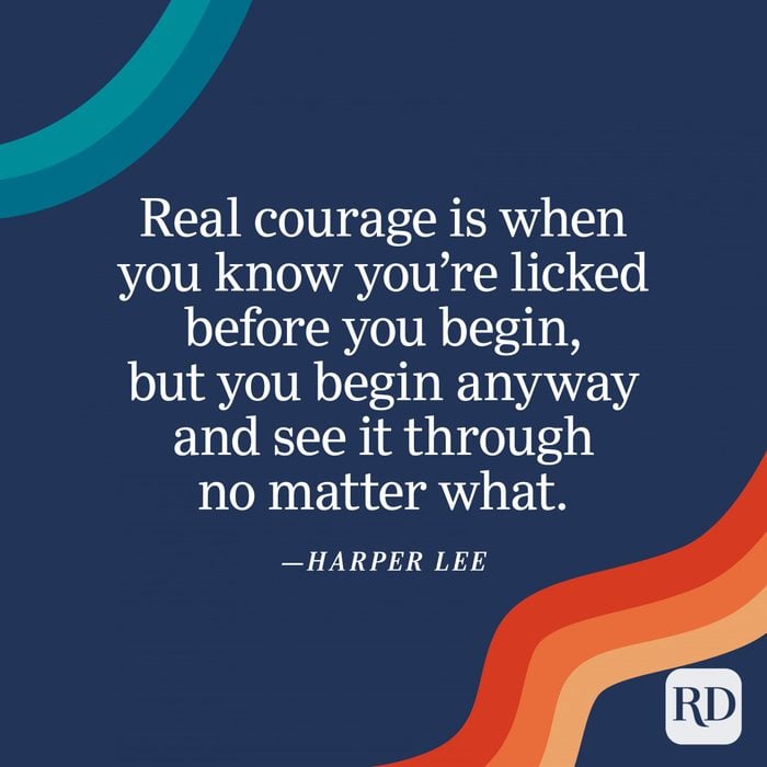 Harper Lee Uplifting Quote