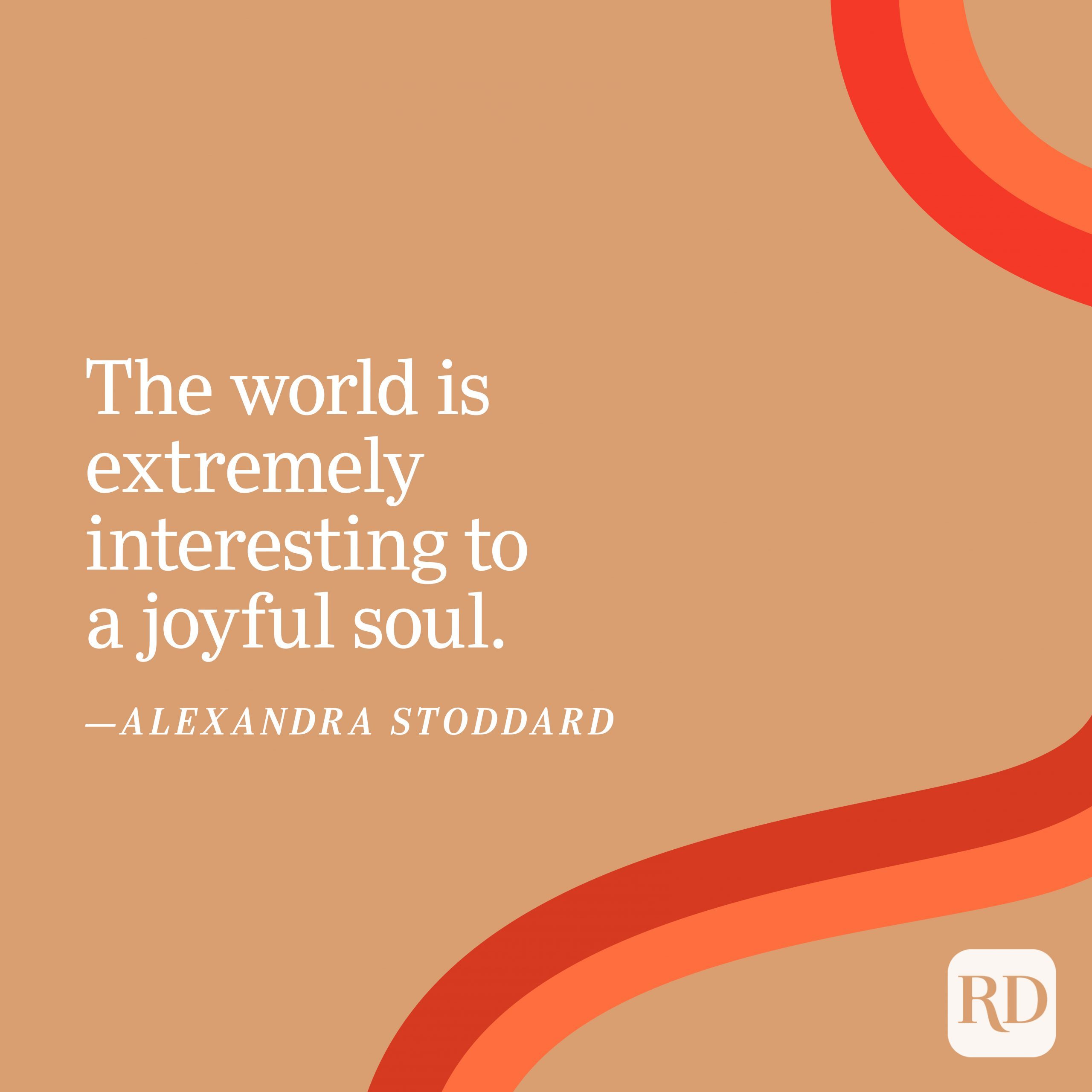 Alexandra Stoddard Uplifting Quote