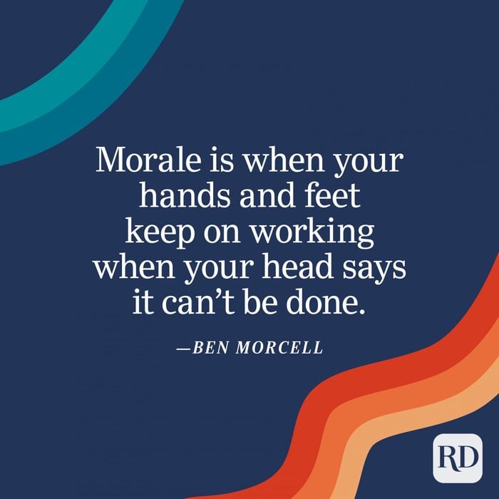 Ben Morcell Uplifting Quote