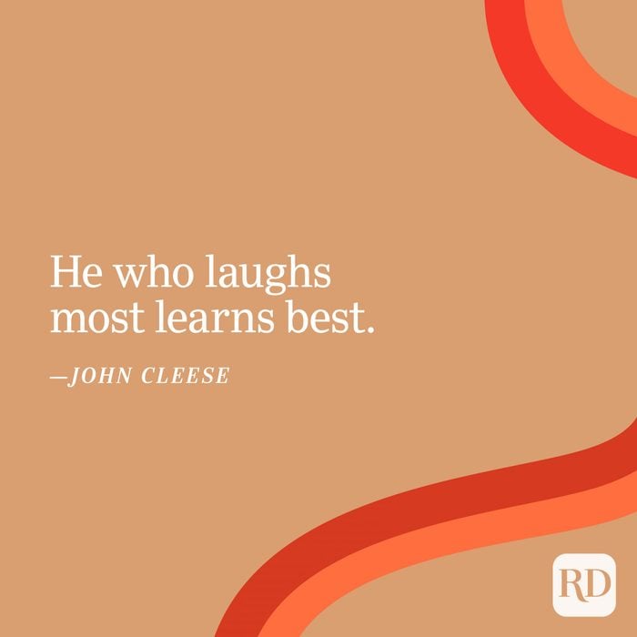 John Cleese Uplifting Quote