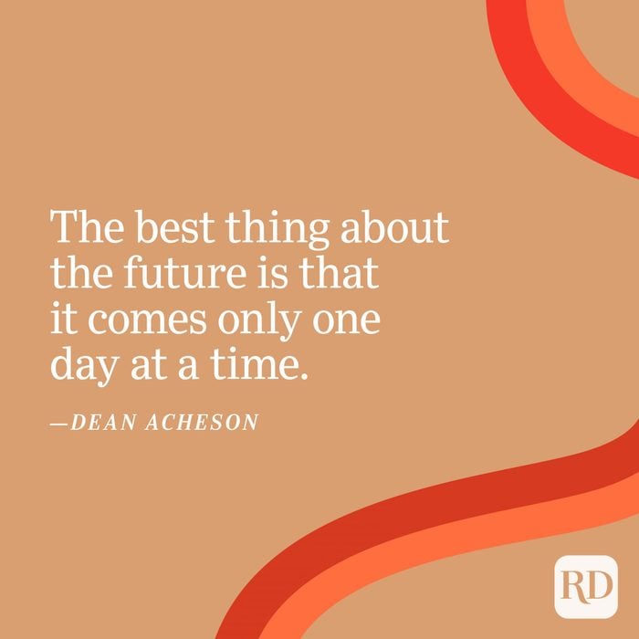 Dean Acheson Uplifting Quote