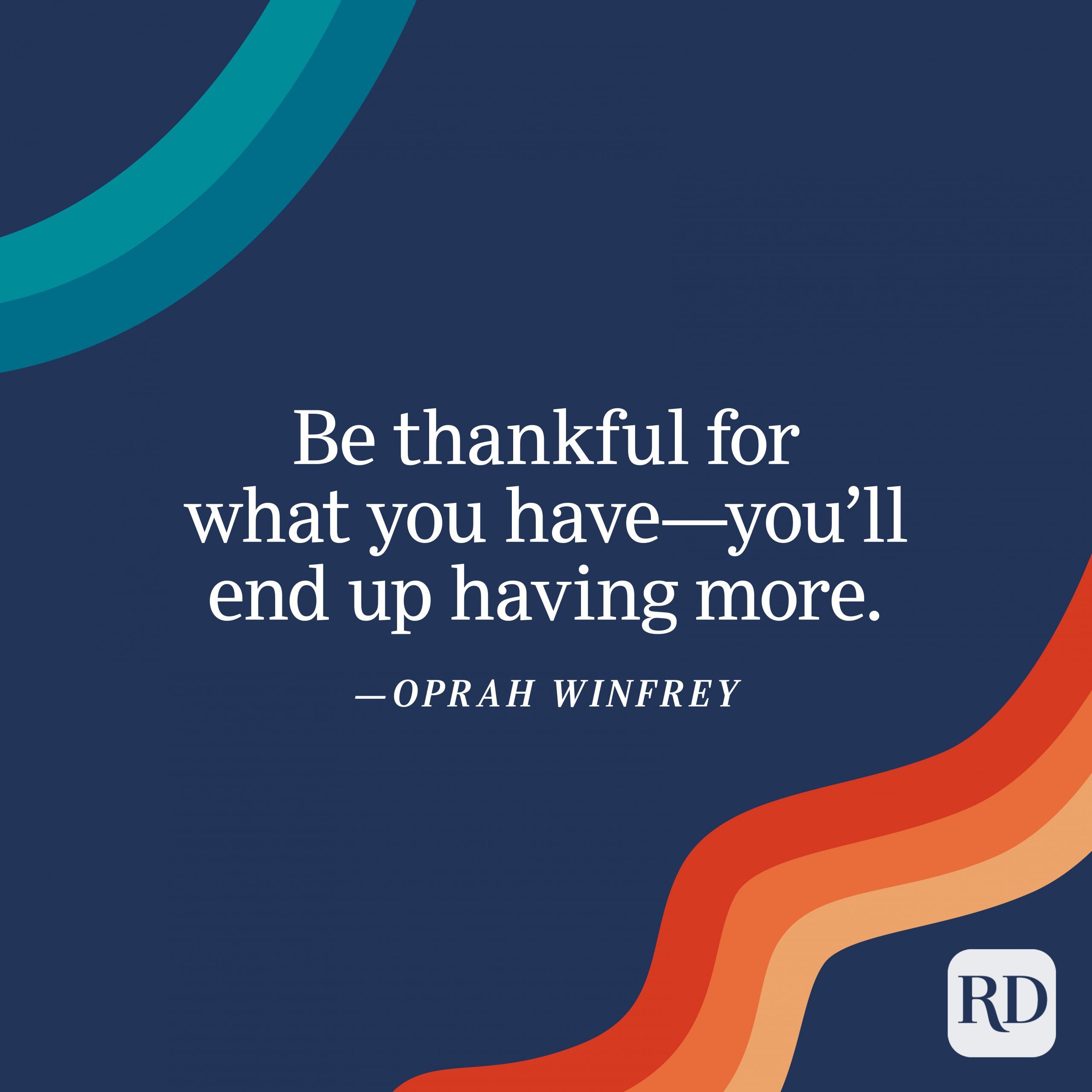 Oprah Winfrey Uplifting Quote