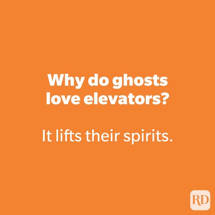 Why do ghosts love elevators?