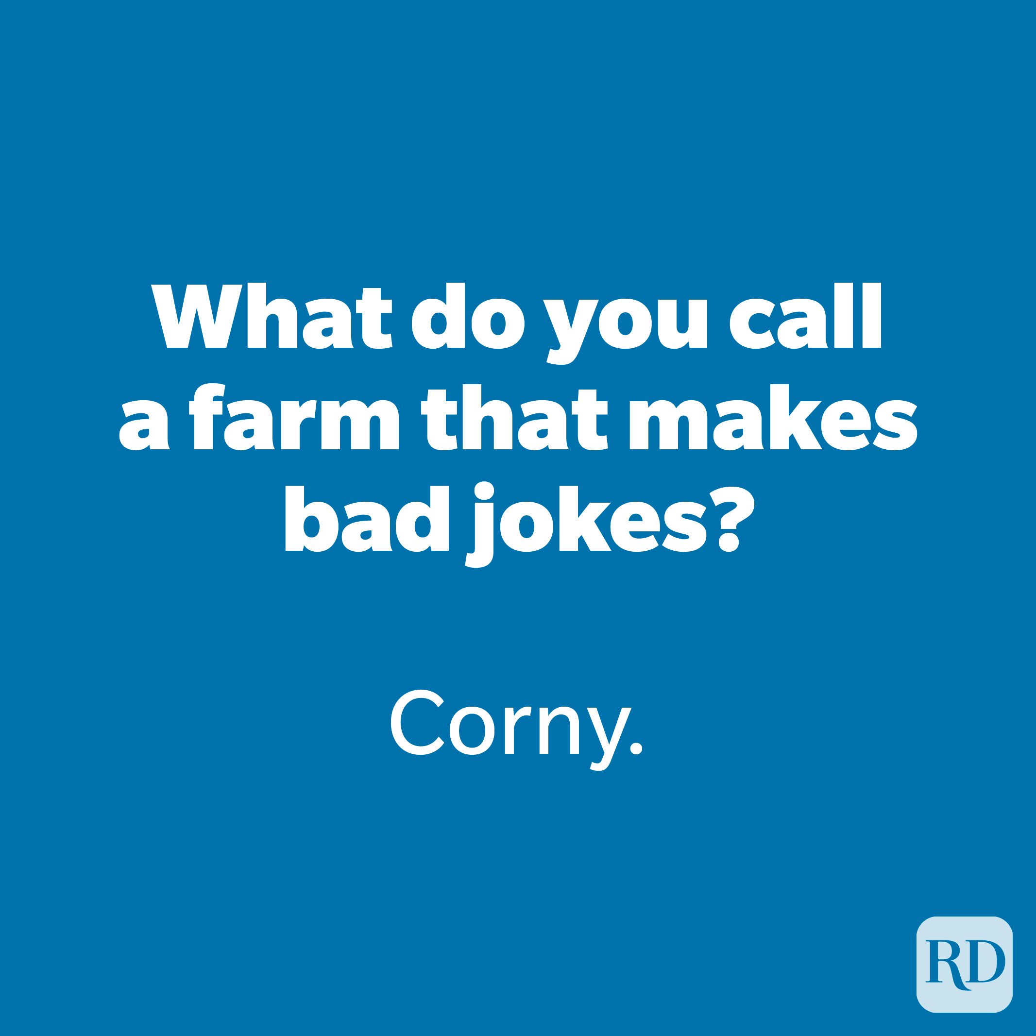 What do you call a farm that makes bad jokes?
