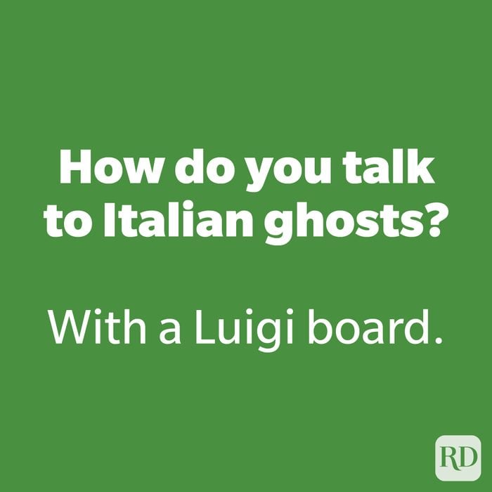 How do you talk to Italian ghosts?