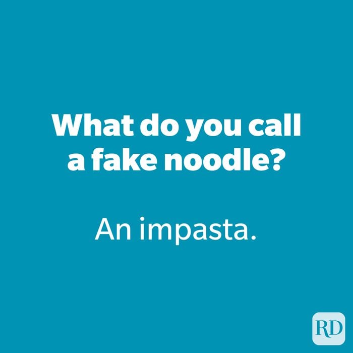 What do you call a fake noodle?