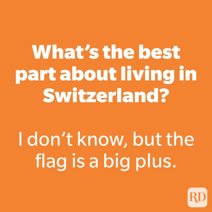What's the best part about living in Switzerland?