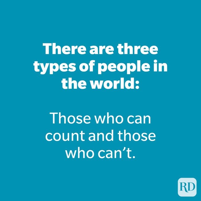 There are three types of people in the world:
