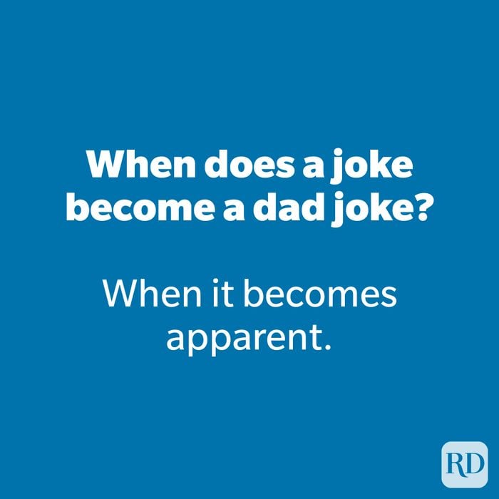When does a joke become a dad joke? 