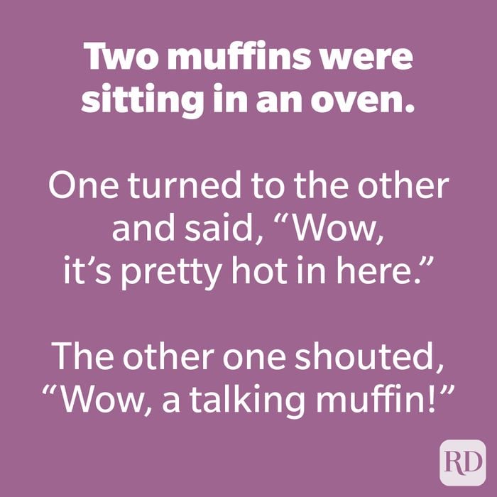 Two muffins were sitting in an oven.