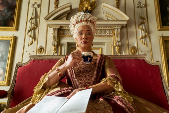 Queen Charlotte in the Netflix show, Bridgerton