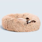 Best Friends By Sheri The Original Calming Donut Cat And Dog Bed In Shag Fur Via Amazon