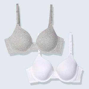 Womens Lightly Lined Underwire T-Shirt Bra
