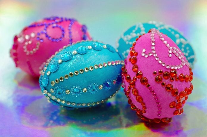 Bejeweled Easter Eggs