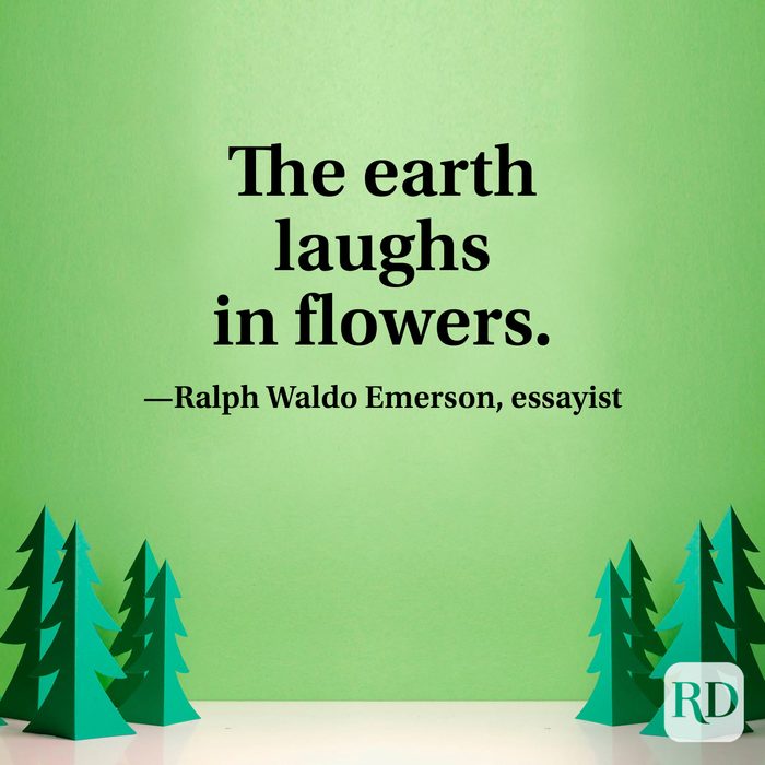 Earth Day Quote By Ralph Waldo Emerson