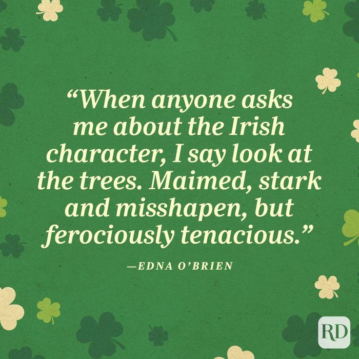 Edna Obrienst Patricks Day Quote