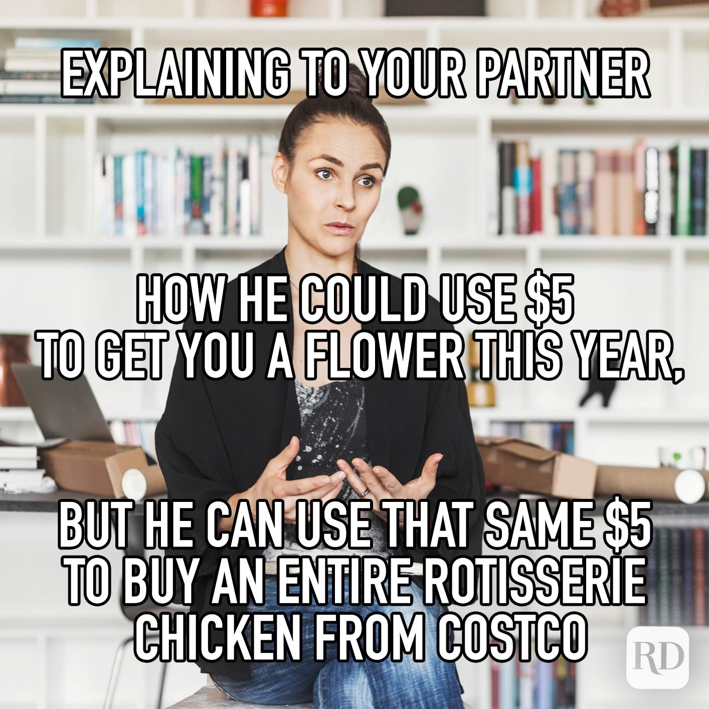 Explaing To Your Partner Meme
