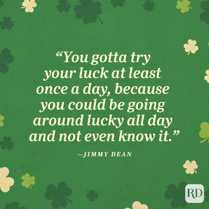 Jimmy Deanst Patricks Day Quote