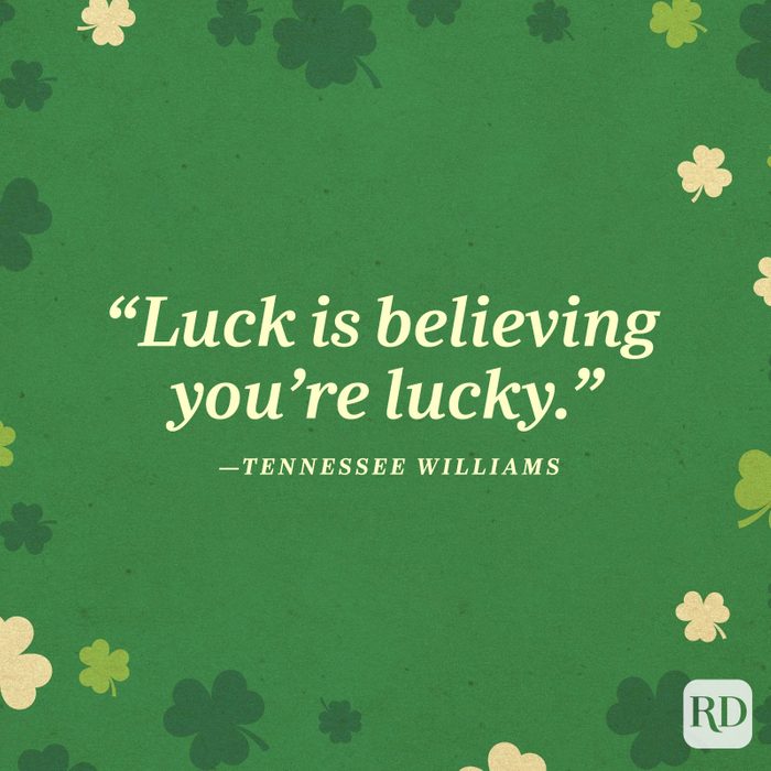 Tennessee Williamsst Patricks Day Quote