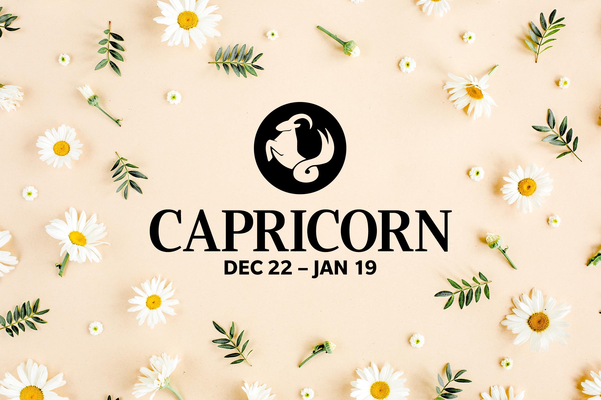 Capricorn (December 22-January 19)
