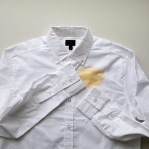 remove coffee stains from clothes