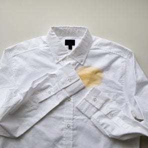 remove coffee stains from clothes