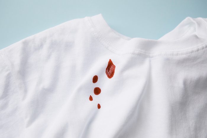 how to get blood stains out of clothes