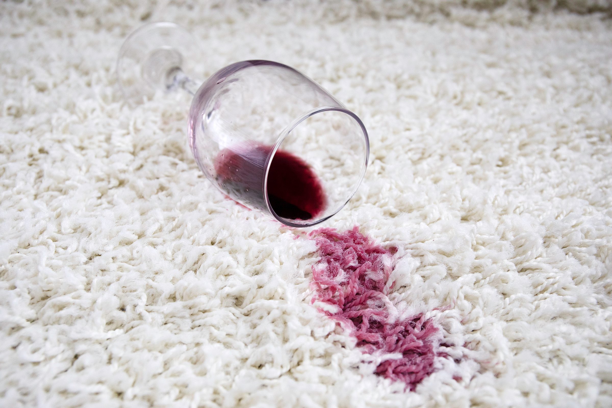 How Red Wine of Carpet — Red Spill